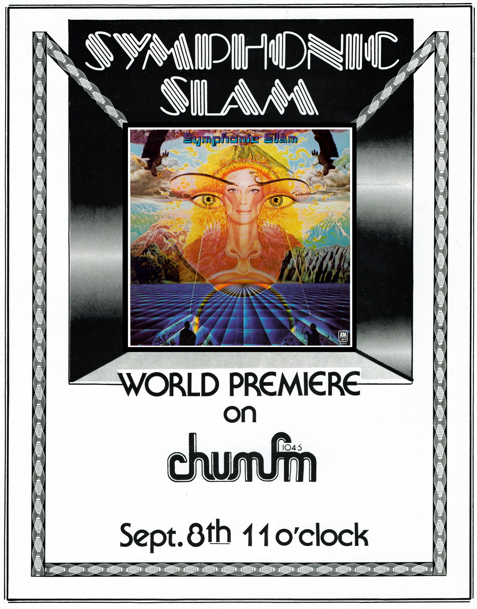 Ad for CHUM-FM World Premier Ad for CHUM-FM World Premier